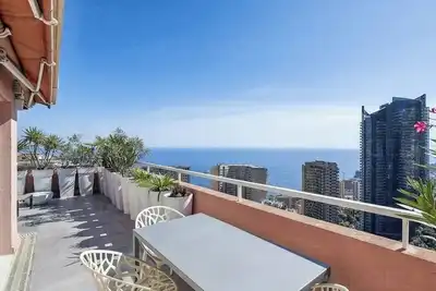 Image de Spa & Pool Penthouse Dernier Étage Face Tour Odeon vue Panoramique mer et Monaco