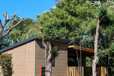 Image de Chalet Bucòlicu mit Blick auf den Teich (Ausschließliche Reichweite) - Sonntag/Sonntag - 5 Personen
