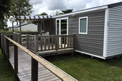 Image de Mobil home Pmr Confort (2 chambres) adapté pour personnes à mobilité réduite 4 personnes