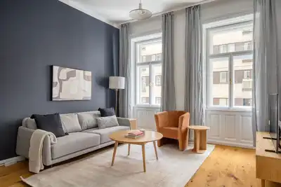 Image de Dreamy Alsergrund 2br w/ Chimney, Fully Furnished, by Blueground