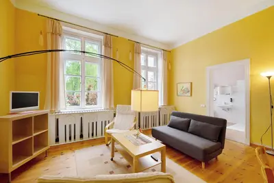 Image de Appartement 1 - sans barrières' avec jardin commun