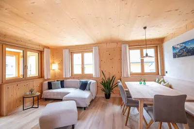 Image de Appartement \"Haus Hoalp\" avec vue sur les montagnes, terrasse partagée et Wi-Fi