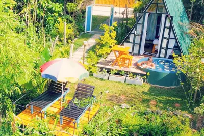 Image de The We2 - Aframe with Romantic Pool & Workspace