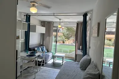 Image de Studio climatisé à 2 pas de la plage, loggia, parking privé - Bormes-les-Mimosas