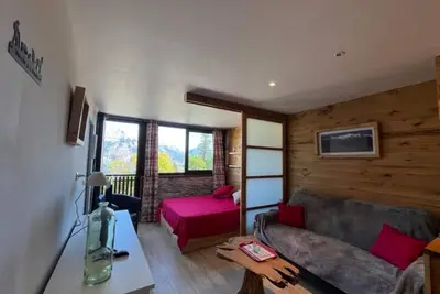 Image de Studio rénové pour 4 pers. , bien équipé avec réductions sur forfaits et matériel de ski