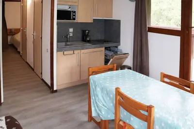 Image de Studio confortable 4-6 pers, idéal famille, près télésiège, Les Orres