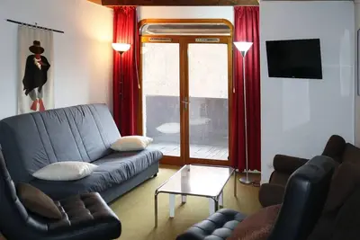 Image de Appartement cosy pour 6 pers, proche centre, skis aux pieds