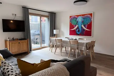 Image de Gorgeous, modern and spacious 3 bedroom apartment in Morzine. Close to lifts.