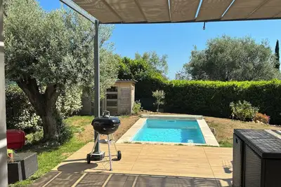 Image de Maison Avec Piscine à 800 Mètres du Village Médiéval de Tourrettes sur Loup