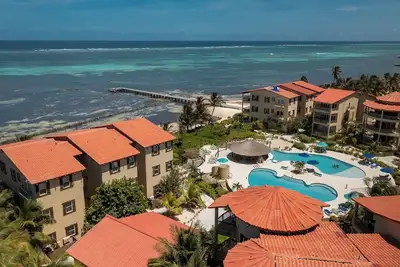 Oceanfront Bliss: Luxurious 2br Condo in Ambergris Caye!