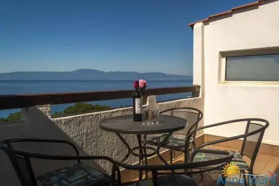 Image de Studio avec vue sur la mer