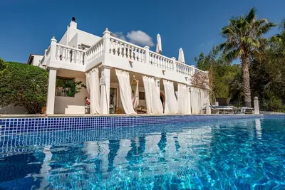 Image de Maison de vacances 'Can Paradís' avec vue sur la mer, Wi-Fi et climatisation
