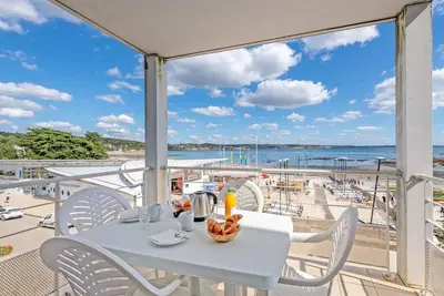 Image de Vue sur mer | Appt + Tv à 150m de la plage