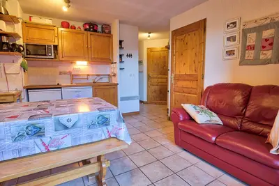 Image de Appartement cosy 4 pers au pied des pistes avec Wifi et Parking, animaux acceptés