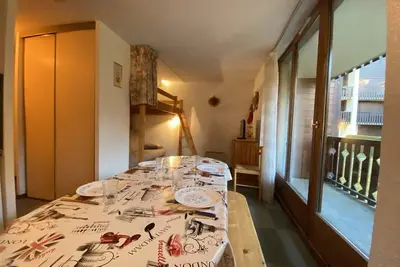 Image de Charmant studio cabine à Praz-Sur-Arly - 4 pers. avec parking et navette proche pistes