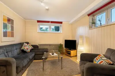 Image de Appartement \"Die Kleine Ferienwohnung\" avec jardin partagé, Wi-Fi et climatisation