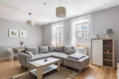 Image de Appartement 'Ferienwohnung Mit Großem Garten' avec terrasse partagée, jardin partagé et Wi-Fi
