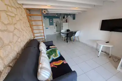 Image de Studio Mezzanine pour 4 à Marseillan avec Parking Privé, Tv et Cuisine Équipée