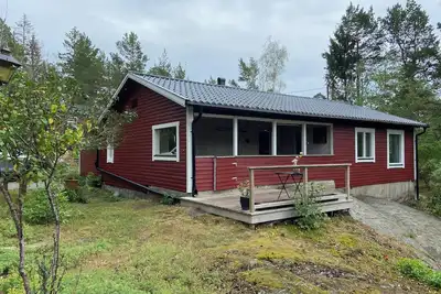 Image de Underbart Fritidshus på Värmdö, Idyllisk Miljö med Närhet Till Strand och bad