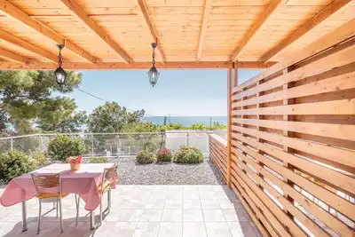 Image de Studio 'Solymar Prive Sea View 2' avec vue sur la mer, Wi-Fi et climatisation