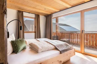 Image de Appartement 'Larch' avec vue sur les montagnes, jardin partagé et Wi-Fi