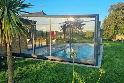 Image de Maison de vacances 'Gîte Le Jardin D'Eden' avec piscine partagée, terrasse privée et Wi-Fi