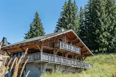 Image de Chalet Eagle - Les Gets : à côté du lac et des pistes, vue panoramique