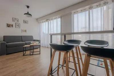 Image de Appartement 1 chambre, balcon et accès direct à la plage