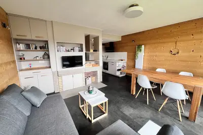 Image de Appartement Ă la montagne avec jolie vue sur le village des Rousses