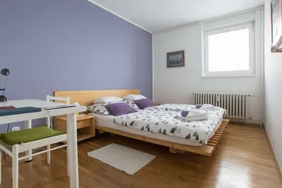 One bedroom apartment with panoramic view of Zagreb
