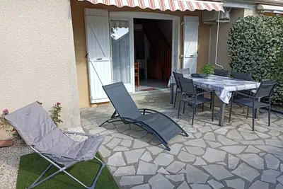 Image de V0270 - Villa de vacances climatisée avec terrasse à 400 m plage de sable fin