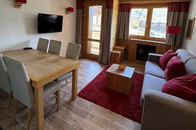 Image de Appartement cosy avec balcon, piscine & détente, ski aux pieds - Belle Plagne