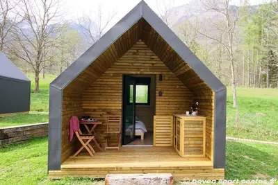 Image de Glamping cabins in the middle of the nature, but still close to town center.
