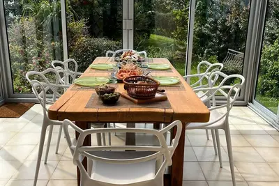 Image de Agréable maison de famille à 15 min à pied de la plage et du centre ville