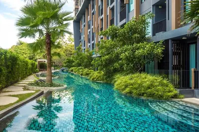 Image de Aristo 216 - Pool access duplex in Surin condo for 4 people