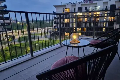 Image de Neues Stilvolles Apartment mit GroĂźem Balkon und Toller Aussicht in Mailand-wifi