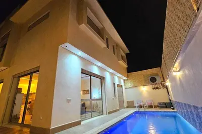 Image de Villa Dar Salam piscine à 10 min bd mohamed Vi, sur la route d'Amizmiz km 11.