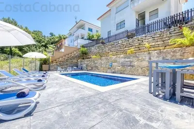Image de Villa \"Costacabana - Fransisca\" avec vue sur les montagnes, piscine privée et Wi-Fi