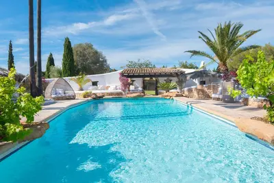 Image de Villa 'Can Verru' avec vue sur la mer, Wi-Fi et climatisation