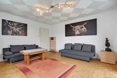 Image de Appartement 'Ferienwohnung Am Brunnen' avec terrasse privée et Wi-Fi