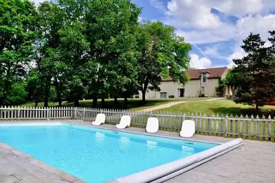 Image de Maison La Bergerie, piscine privative chauffée, 10 personnes maxi