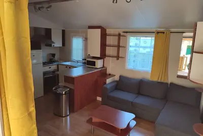 Image de Mobil Home Gîte Privilège Canal de Nantes à Brest