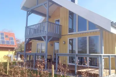 Image de Schwan 290 - Modernes GroĂźzĂĽgiges Ferienhaus im Skandinavischen Stil