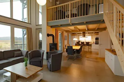 Image de Schwan 308 - Modernes GroĂźzĂĽgiges Ferienhaus im Skandinavischen Stil