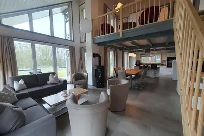 Image de Schwan 316 - Modernes GroĂźzĂĽgiges Ferienhaus im Skandinavischen Stil