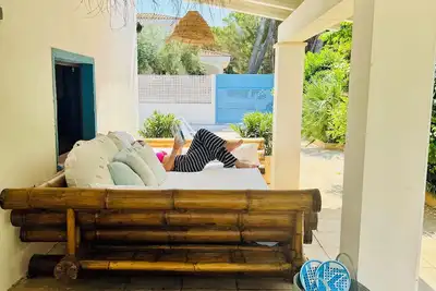 Image de Luxury beach house with pool  3 bedrooms 3 bathrooms, Barbeceau, 2min walk to sea