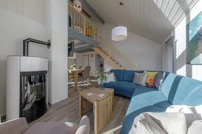 Image de Seeschwalbe Classic 74a - GroĂźzĂĽgiges Ferienhaus mit Eigener Sauna und Whirlpool