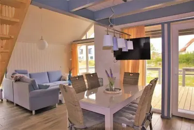 Image de Seeschwalbe Classic 75a - GroĂźzĂĽgiges Ferienhaus mit Eigener Sauna und Whirlpool