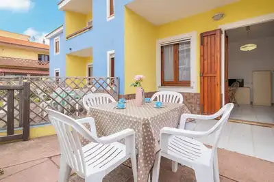 Image de Appartement 'Brezza Marina 6' avec jardin privé et climatisation