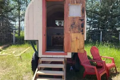 Image de Sheep Wagon One⁓Teton Views⁓Glamping⁓Working Ranch